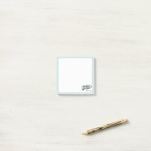 Leraar Inspirerend Citaat Note-pad Post-it® Notes (Op bureau)
