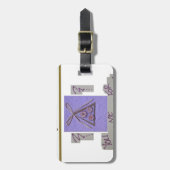 Leraar, je leert me te hopen op de beste kunst bagagelabel (Voorkant verticaal)