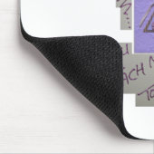 Leraar, je leert me te hopen op de beste kunst muismat (Hoek)