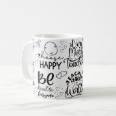 leraar kans koffiemok (Voorkant links)