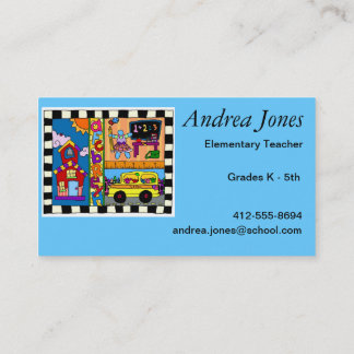 Leraar kent best visitekaartje