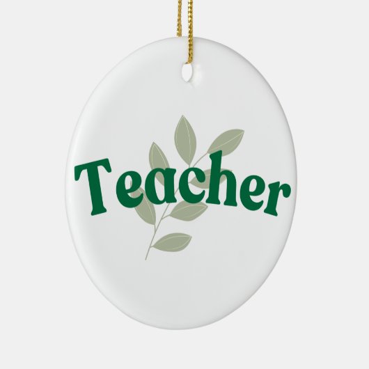 leraar keramisch ornament (Rechts)