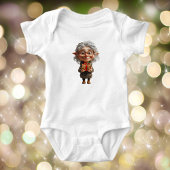 Leraar Kerst Elf Baby Bodysuit