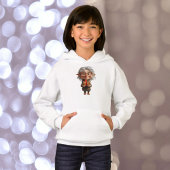 Leraar Kerst Elf Meisje Hoodie