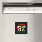 Leraar Kerst Grappige Meme Ik Heb 67 Dagen Overlee Magneet (Insitu (Vaatwasser))