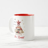 Leraar Kerst Inspirerend Quote Mok (Voorkant links)