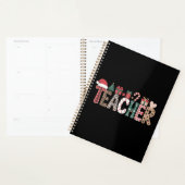Leraar Kerst Leven Leren Liefde Inspirerend  Planner (Display)