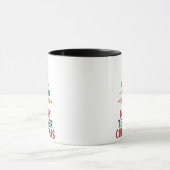 Leraar Kerst Pencil Tree Mok (Midden)