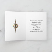 Leraar, kerstkaart feestdagen kaart (Binnen)