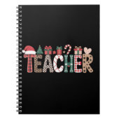 Leraar Kerstleven Leer Liefde Inspirerend Notitieboek (Voorkant)