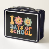 Leraar Kinder Retro Groovy 100 Dagen 0f School (Voorkant)