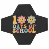 Leraar Kinder Retro Groovy 100 Dagen 0f School Voetbal (Enkel)