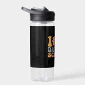 Leraar Kinder Retro Groovy 100 Dagen 0f School Waterfles (Rechts)