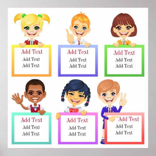 Leraar, kinderen of voor iedereen Poster - SRF (Voorkant)