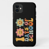 Leraar Kinderen Retro Groovy 100 Dagen School Case-Mate iPhone Case (Achterkant)