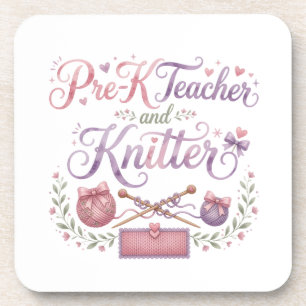 Leraar kleuteronderwijs en breister Onderzetters (