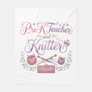 Leraar Kleuterschool en Breister Knus Gewatteerd Fleece Deken