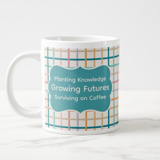 Leraar Koffie Overleving Grote Koffiekop (Links)