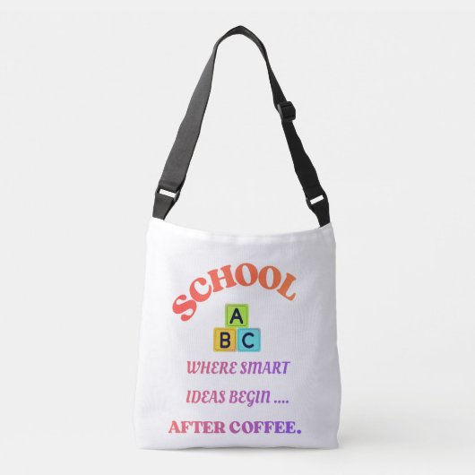 Leraar koffie tas – Grappige schoolcitaat (Voorkant)