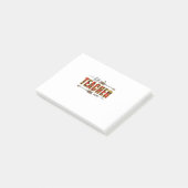 Leraar Kunst Beste leraar Evers Post-it® Notes (Schuin)
