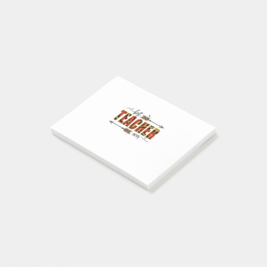 Leraar Kunst Beste leraar Evers Post-it® Notes (Schuin)