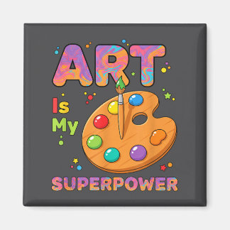 Leraar - Kunst is mijn superleraar tekenkunst Magneet