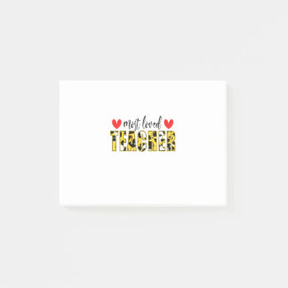 Leraar Kunst met de meeste geliefde leraar Post-it® Notes