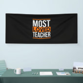 Leraar Kunst met de meeste geliefde leraar Spandoek (Beurs)