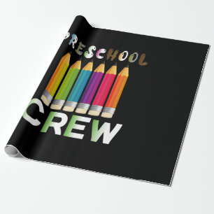 Leraar Kunst Preschool Bemanner Leraar Cadeaupapier