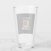 Leraar Kunst Preschool Bemanner Leraar Glas (Achterkant)