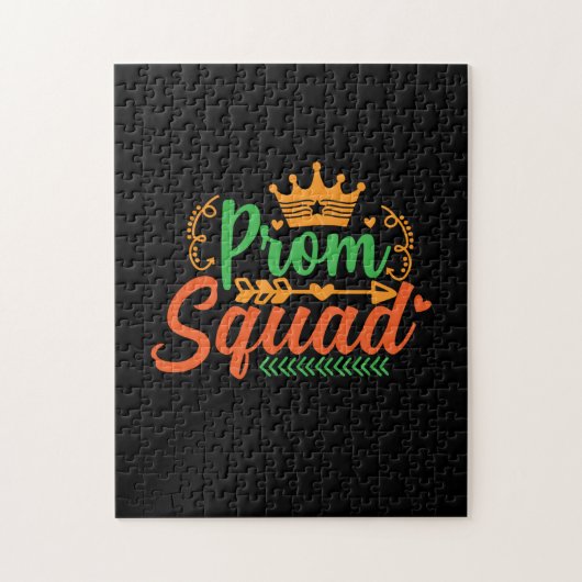 Leraar Kunst Prom Squad Legpuzzel (Verticaal)