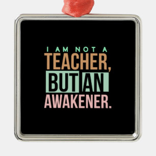 Leraar Kunstleraar en Awakener Metalen Ornament