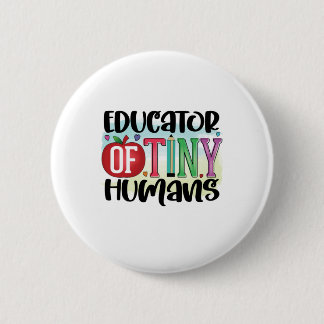 Leraar Kunstonderwijs voor kleine mensen Ronde Button 5,7 Cm