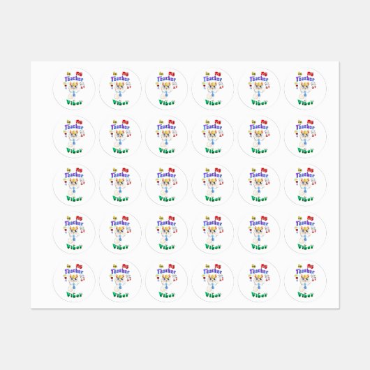 Leraar Labels (Vel)
