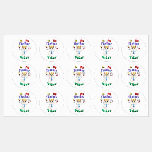 Leraar Labels (Vel)