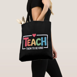 Leraar Leer Hun Om Vriendelijk Te Zijn Terug Naar  Tote Bag