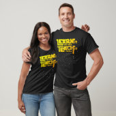 Leraar leert het je leert het ik zal t-shirt (Unisex)