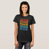 Leraar Leren 2 T-shirt (Voorkant volledig)