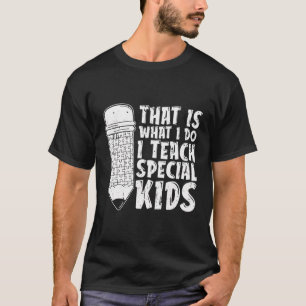 Leraar Leren Student Scholar Educator Special T-shirt
