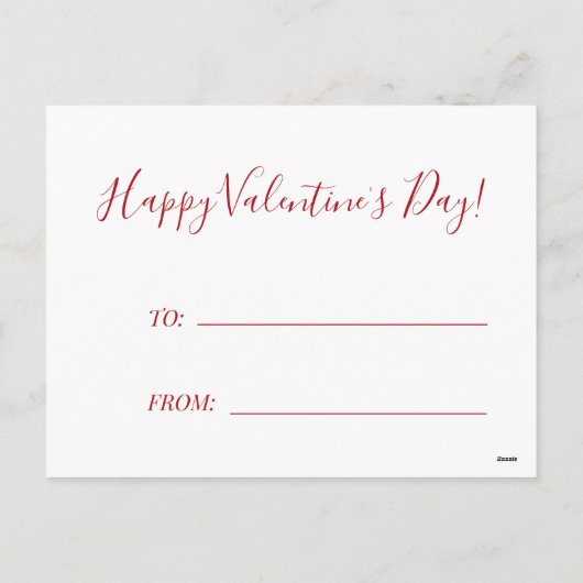 Leraar leuke Happy Valentine's Day hart citaat Feestdagenkaart (Achterkant)