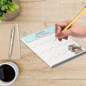 Leraar Leven Chevron Waardering Gift Persoonlijk Notitieblok