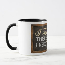 Leraar Leven Schoolbord Koffie Mok