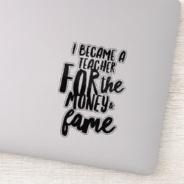 Leraar Leven Sticker