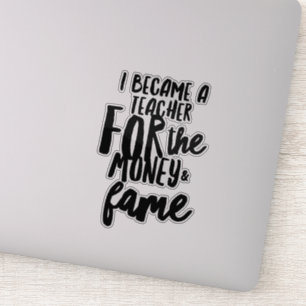 Leraar Leven Sticker