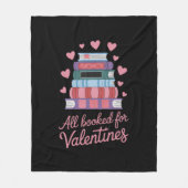 Leraar lezen Alles geboekt voor Valentijnsdag Fleece Deken (Voorkant)