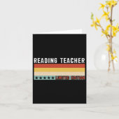 Leraar Lezen Functie Beroep Arbeider Waardering Kaart (Gele Bloem)