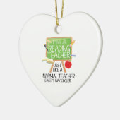 Leraar Lezen Keramisch Ornament (Links)