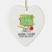 Leraar Lezen Keramisch Ornament (Rechts)