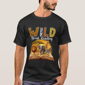 Leraar lezen kinderen jongens meisjes boek liefheb t-shirt
