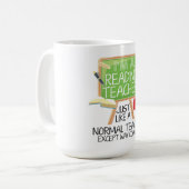 Leraar Lezen Koffiemok (Voorkant links)